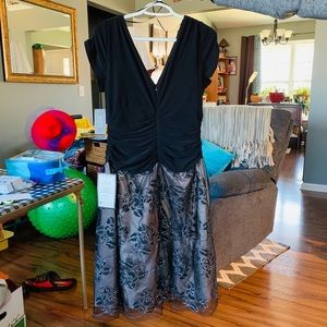 NWT Black and silver dress